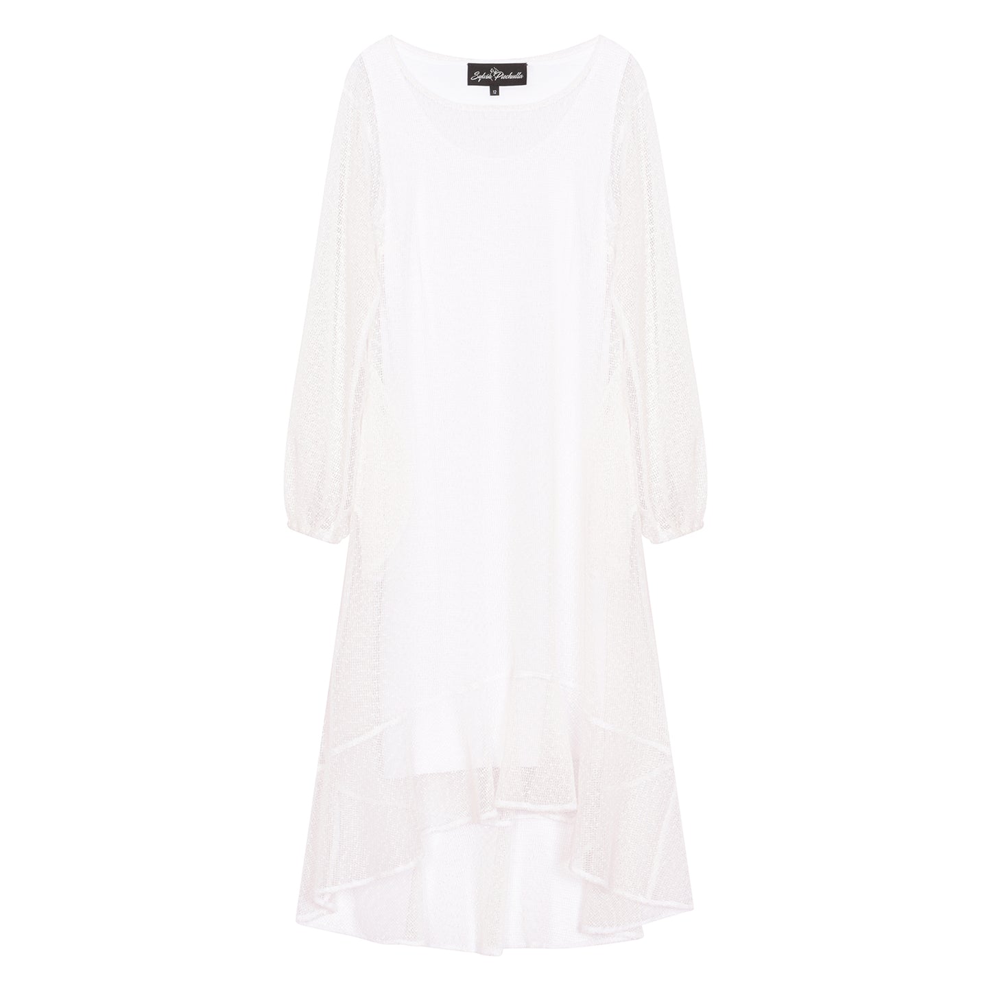 Aphrodite White Holiday Resort Midi Dress