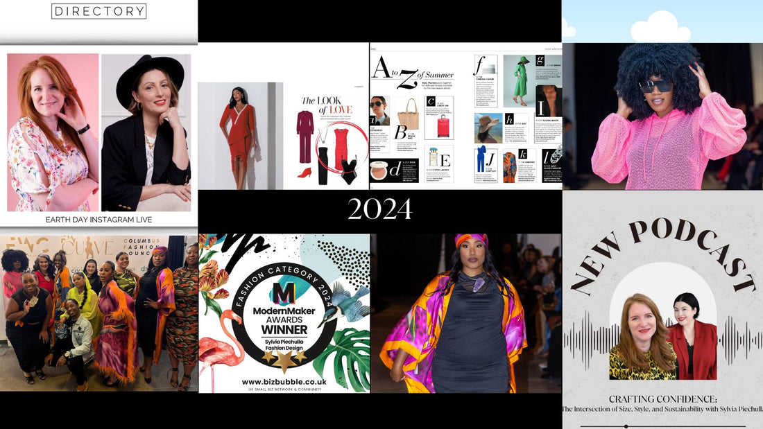 2024 Recap - FWCurve Show- 8 Publication- Podcast with Michaela Leitz- Ethical Brand Directory