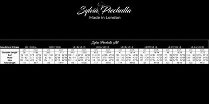 Sylvia Piechulla Size Chart