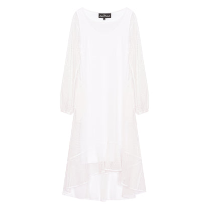 Aphrodite White Holiday Resort Midi Dress